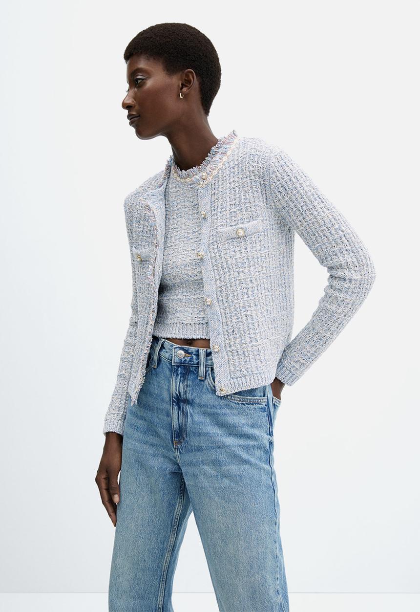 MANGO - Cardigan coquita - light/pastel blue