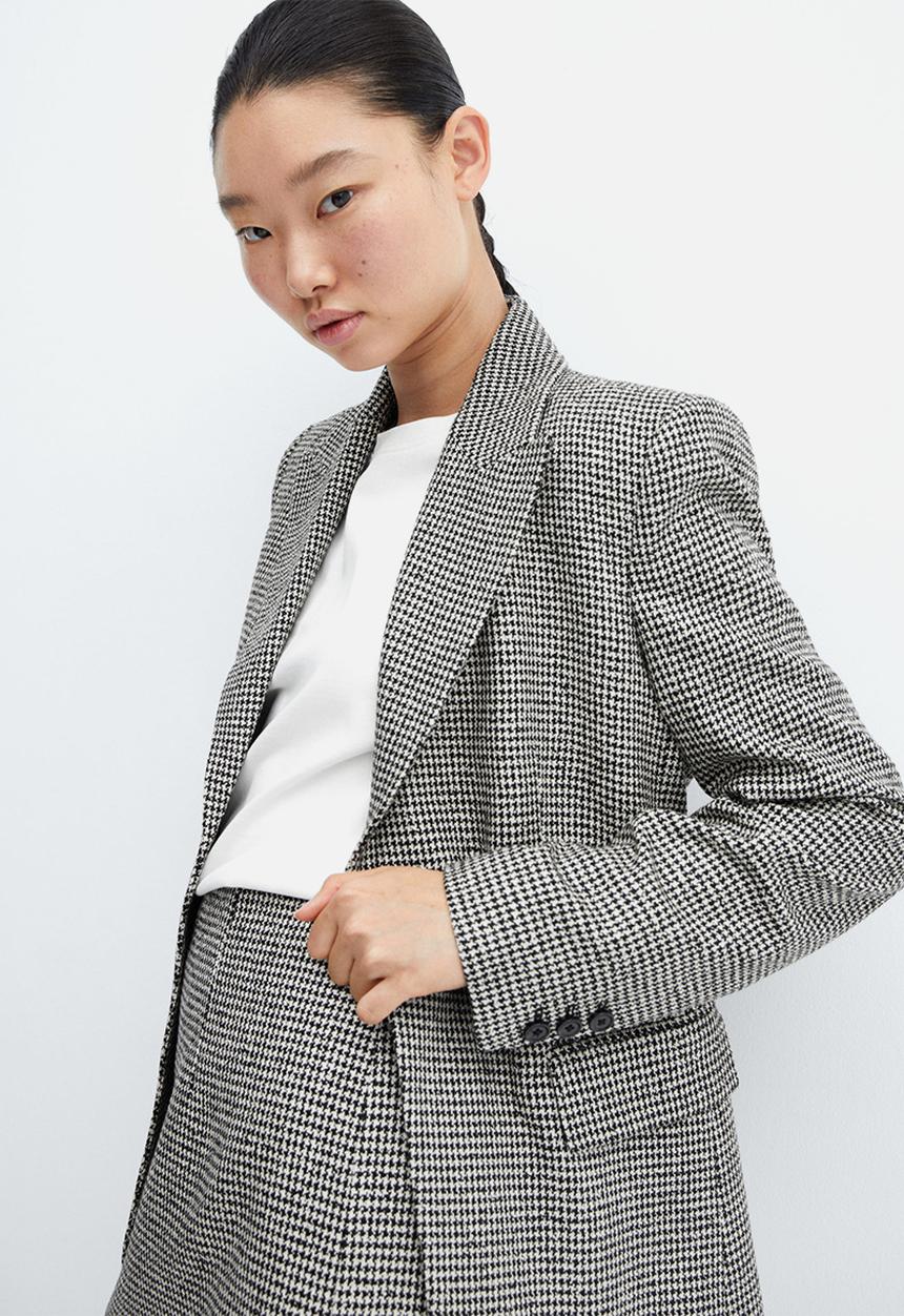 MANGO - Blazer eva - black