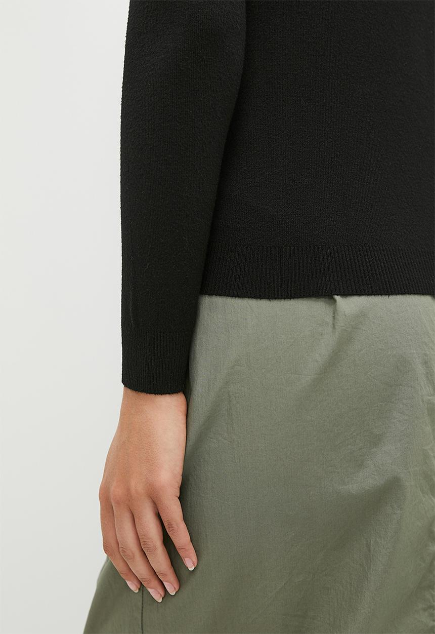 dailyfriday - Crew neck pullover - black