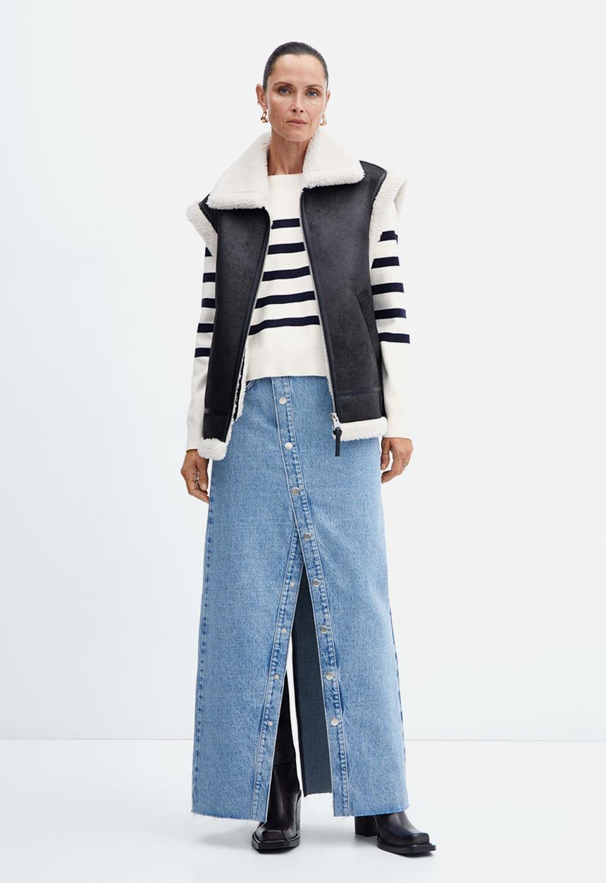 MANGO - Sweater babor - midnight navy