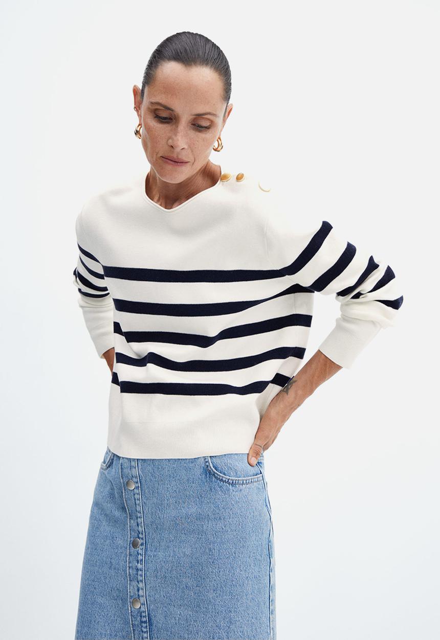 MANGO - Sweater babor - midnight navy
