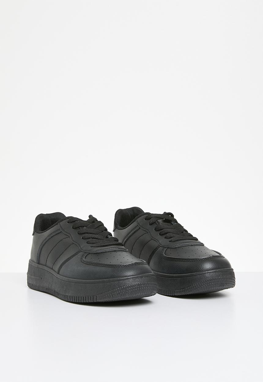 Pop Candy - Lace up sneakers - black
