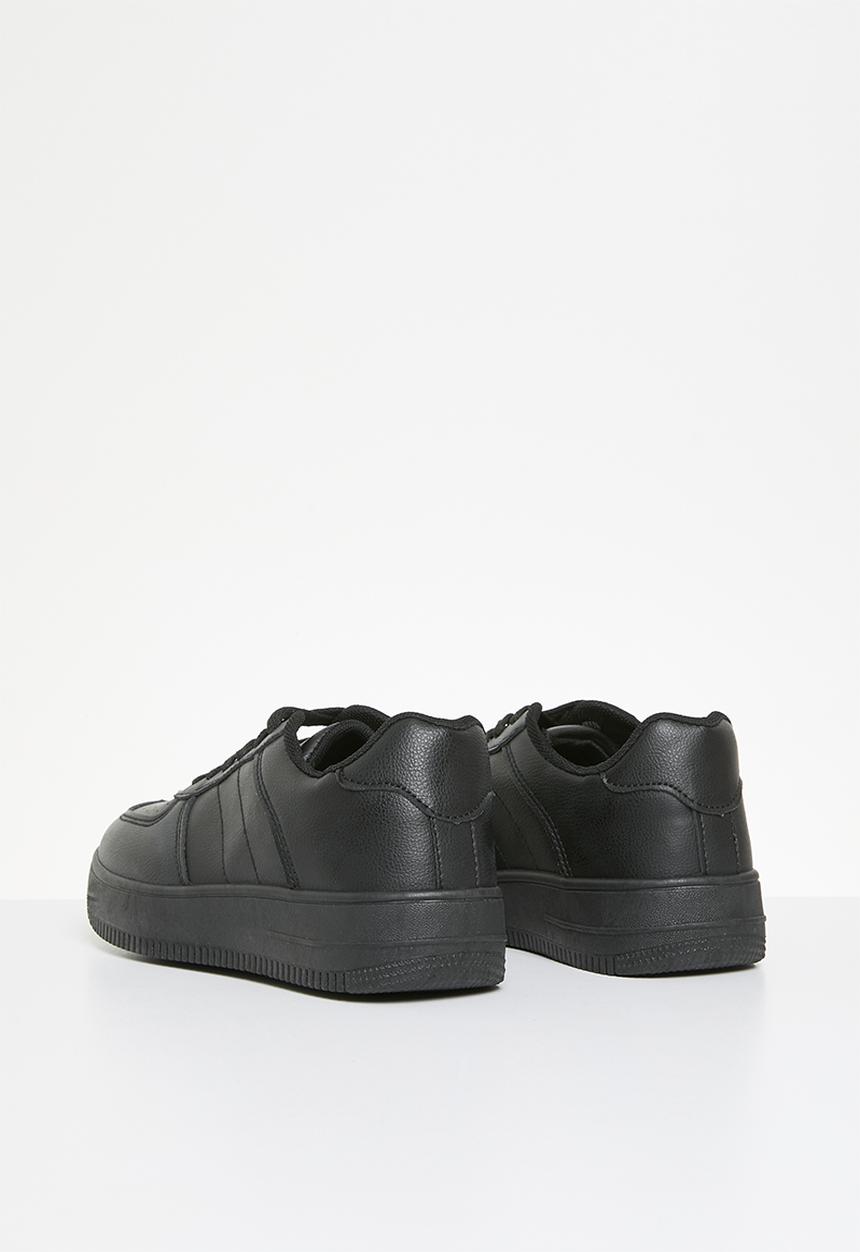 Pop Candy - Lace up sneakers - black
