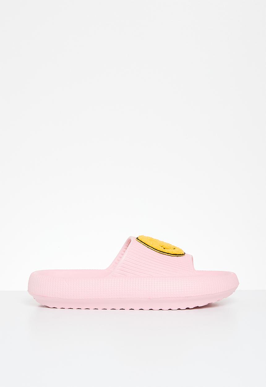 Pop Candy - Smiley face slides - pink