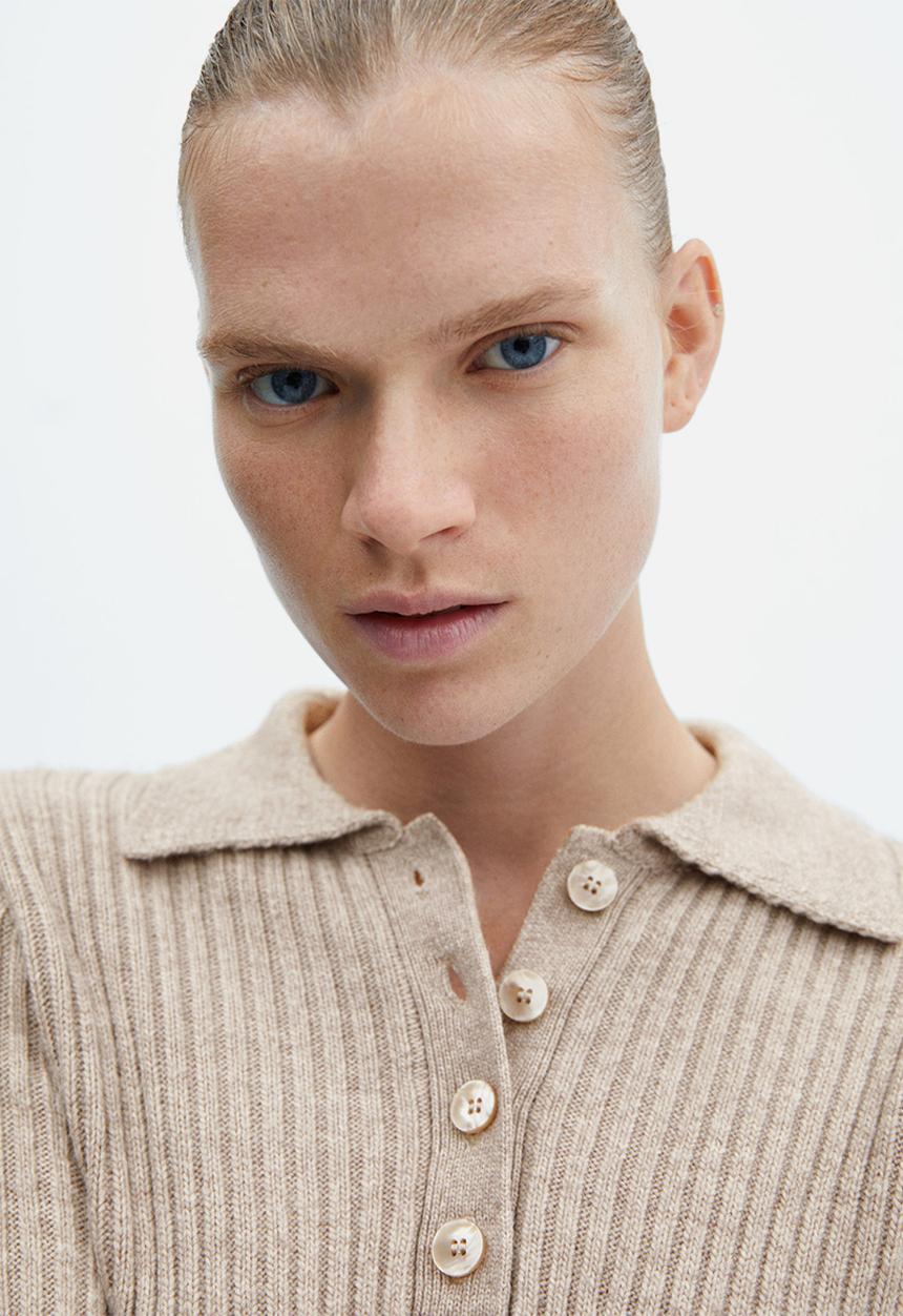 MANGO - Sweater hannah - light pastel beige