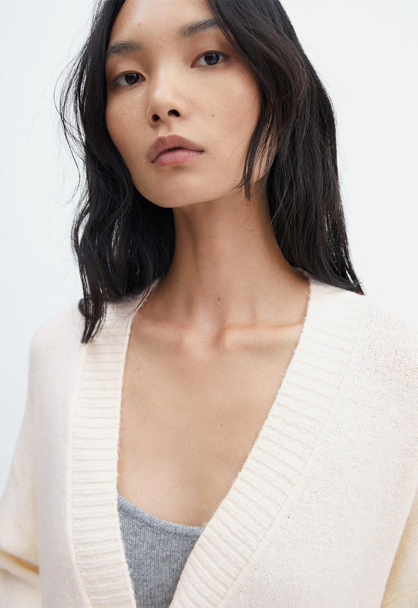 MANGO - Cardigan taldora - light beige