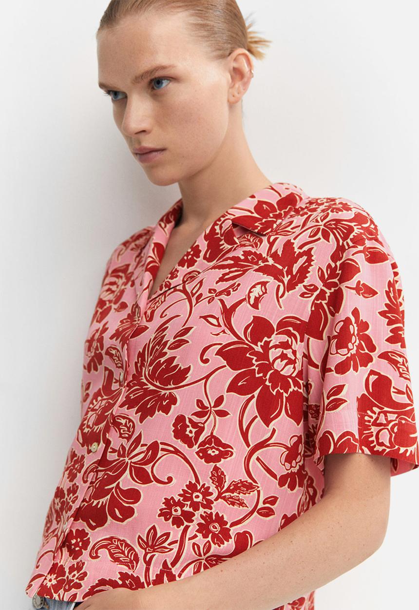 MANGO - Shirt Namibia-H - Pink