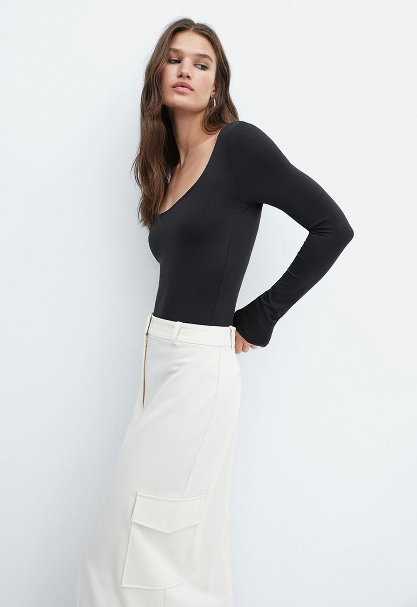 MANGO - Body Lily - Black