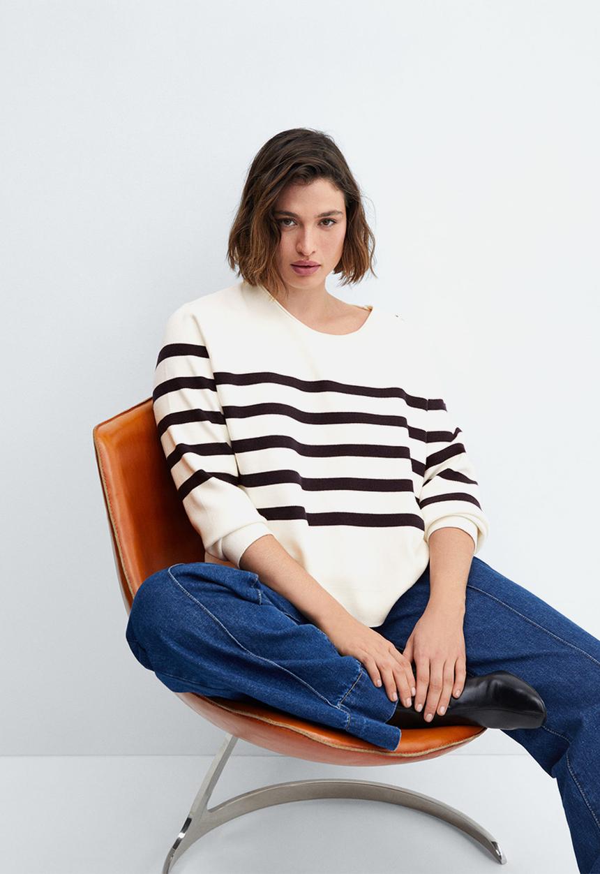 MANGO - Plus sweater babor - midnight navy