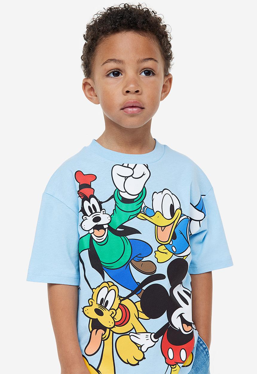 H&M - Printed t-shirt - blue