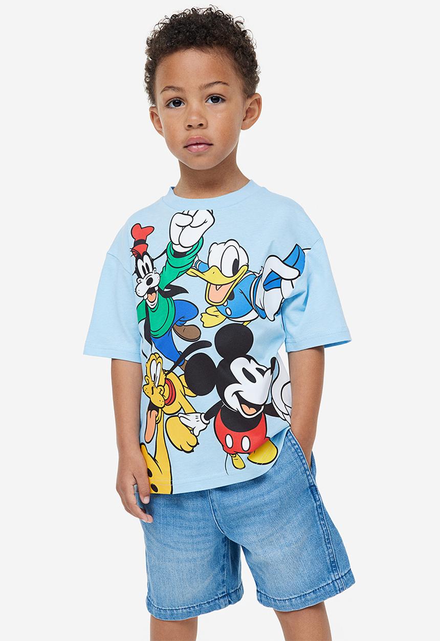 H&M - Printed t-shirt - blue