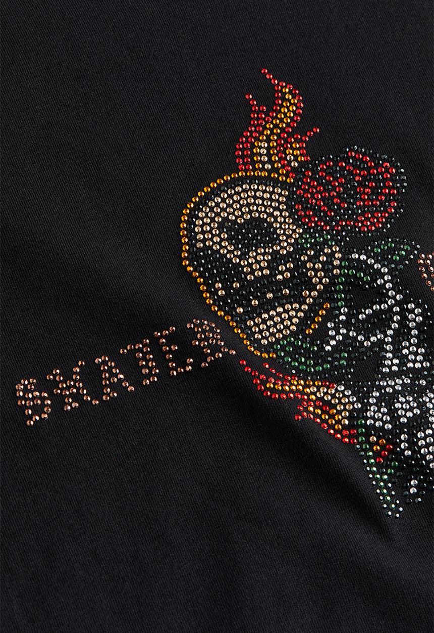H&M - Printed jersey t-shirt - black