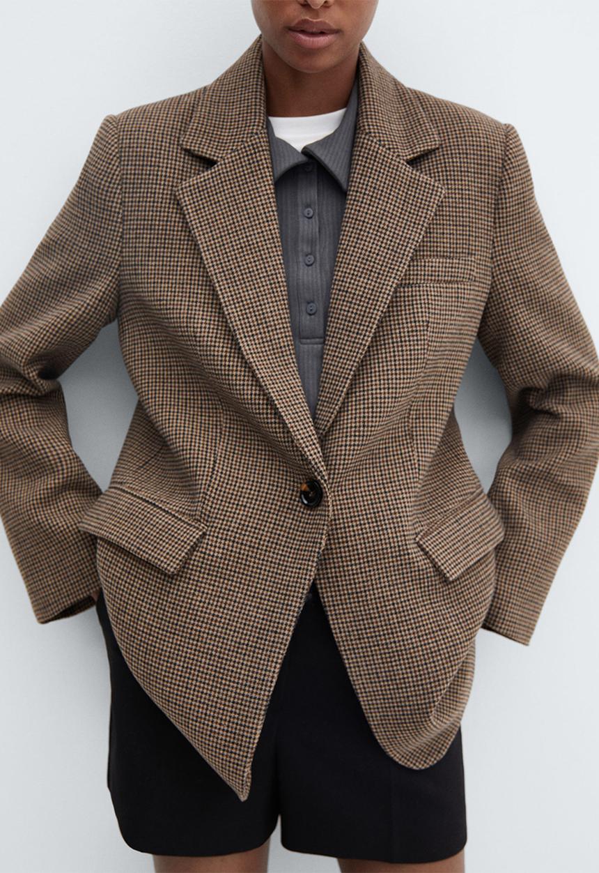 MANGO - Blazer olimpia - brown