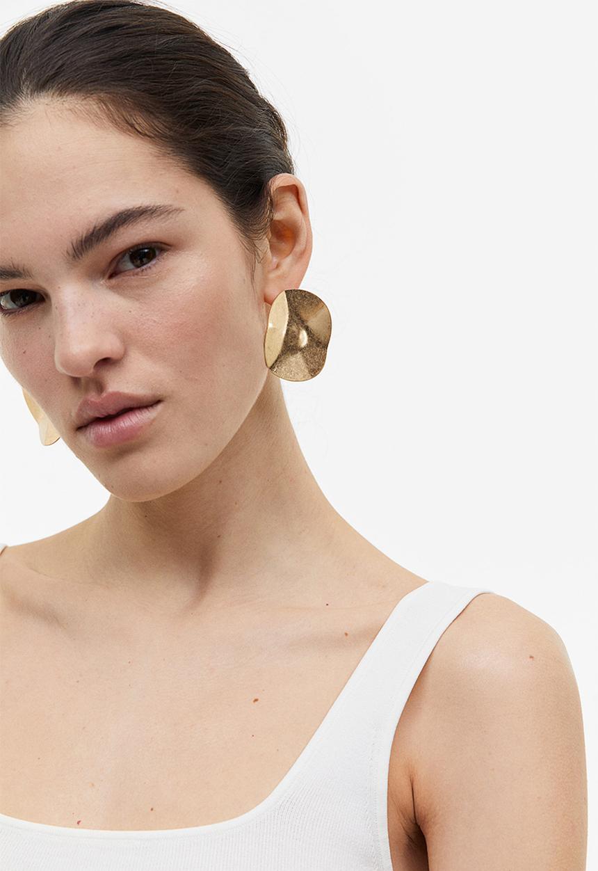 H&M - Ribbed vest top - white