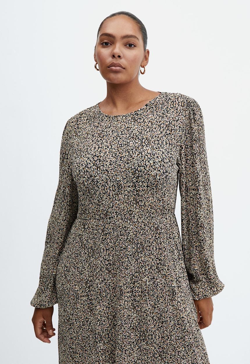 MANGO - Plus dress linus - black