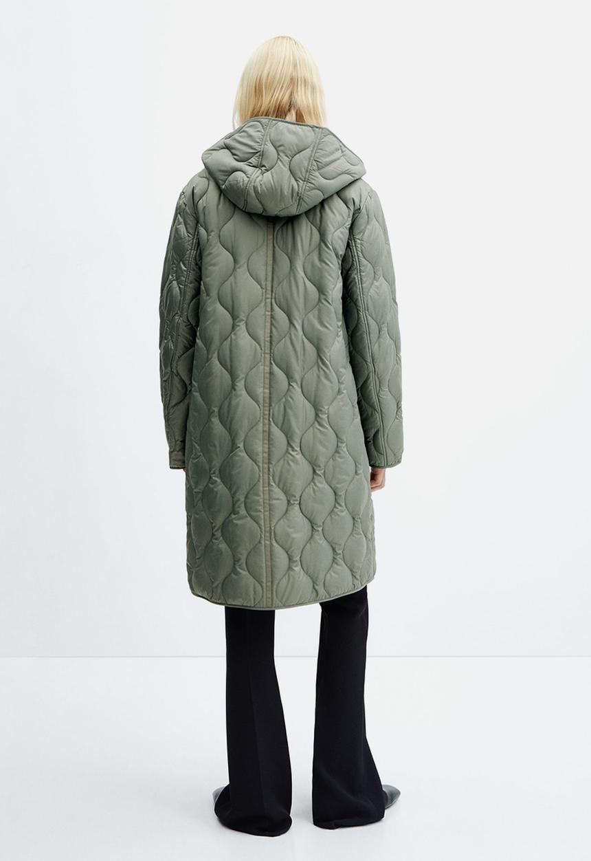 MANGO - Anorak gamba - medium blue