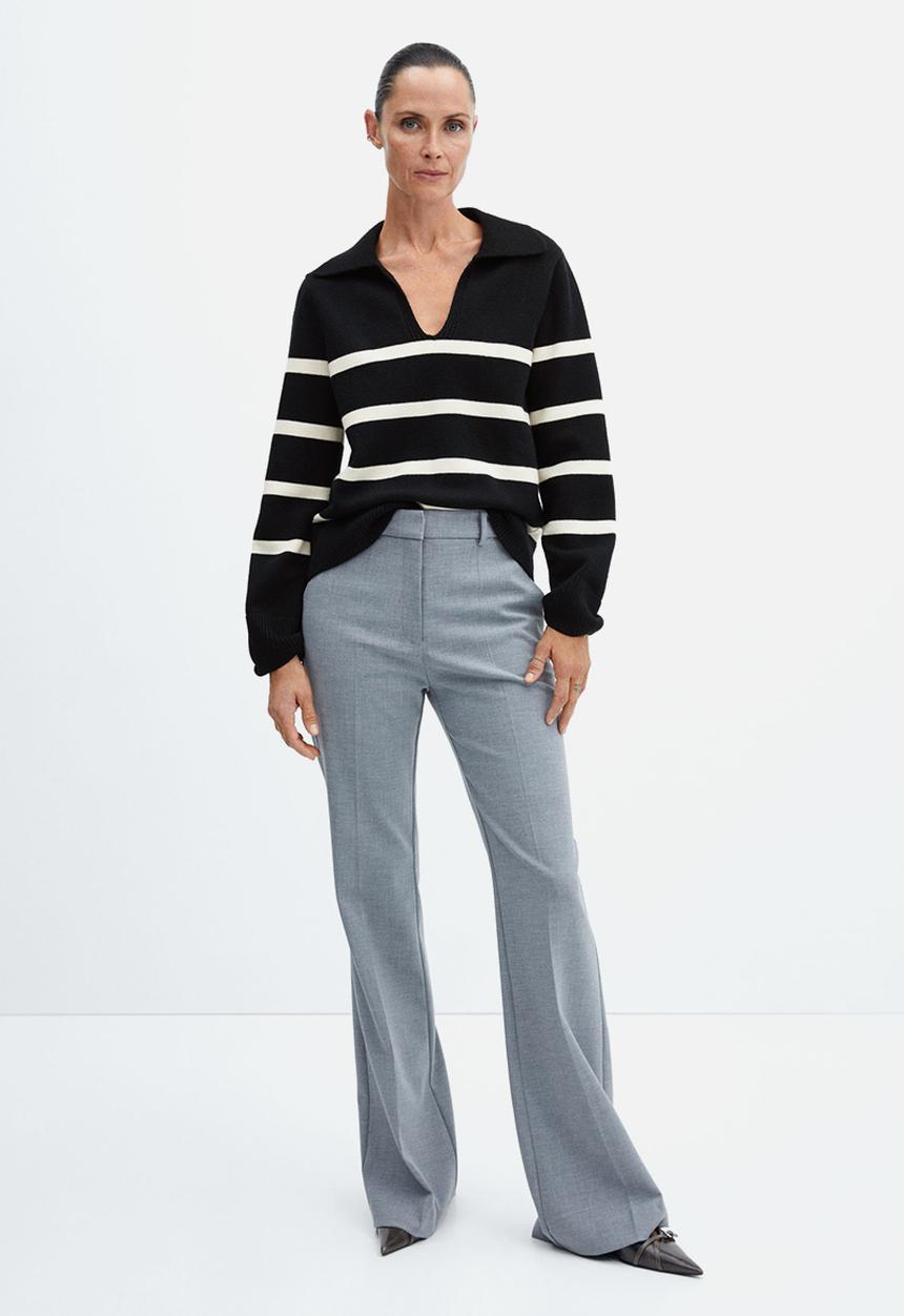 MANGO - Sweater velero - black