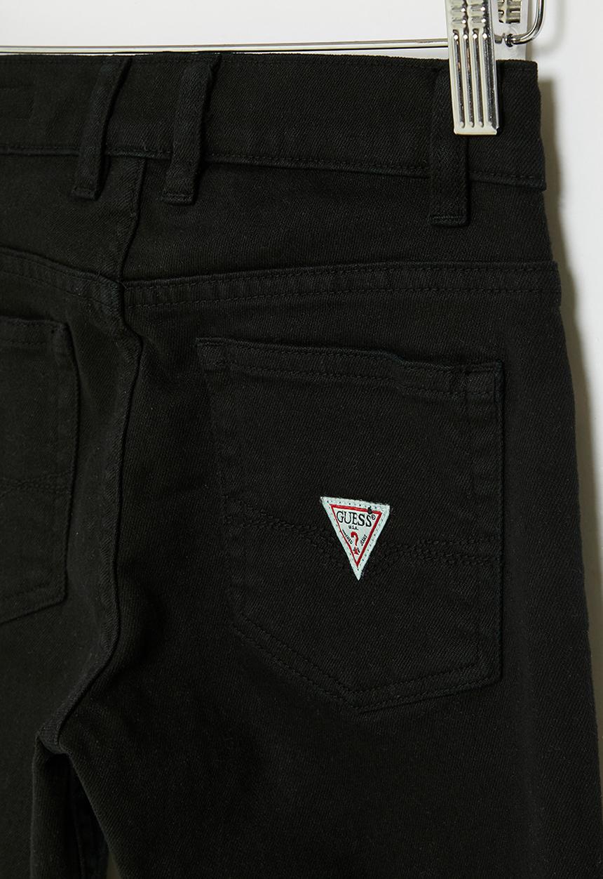 GUESS - Bull denim straight fit pants - jet black 