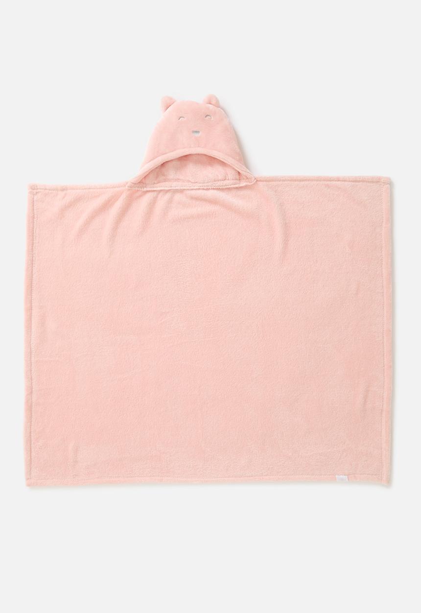 Pop Candy - Baby hooded blanket - pink