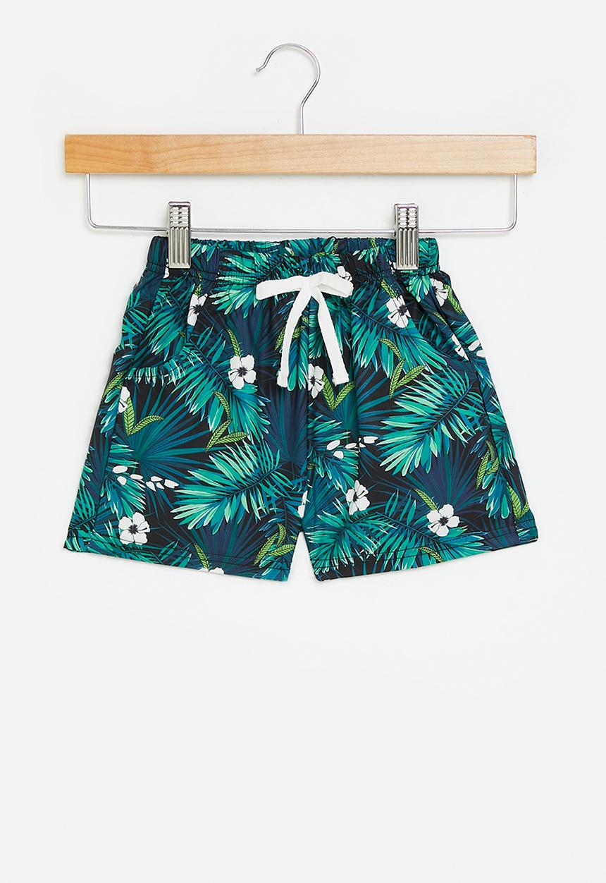 Pop Candy - Board shorts - green & navy