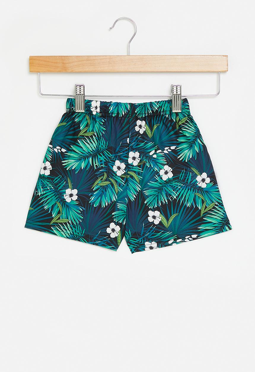 Pop Candy - Board shorts - green & navy