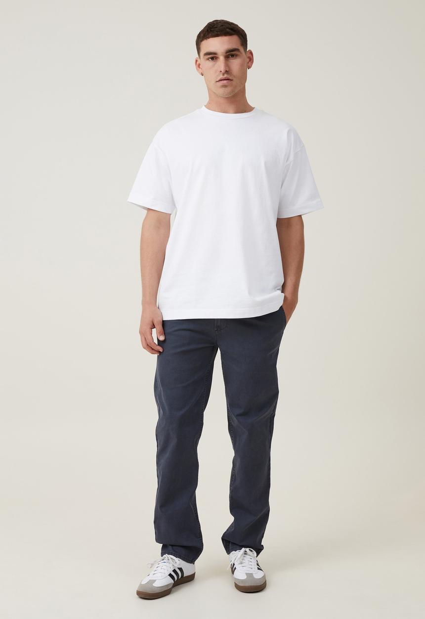 Cotton On - Tapered skinny chino - navy