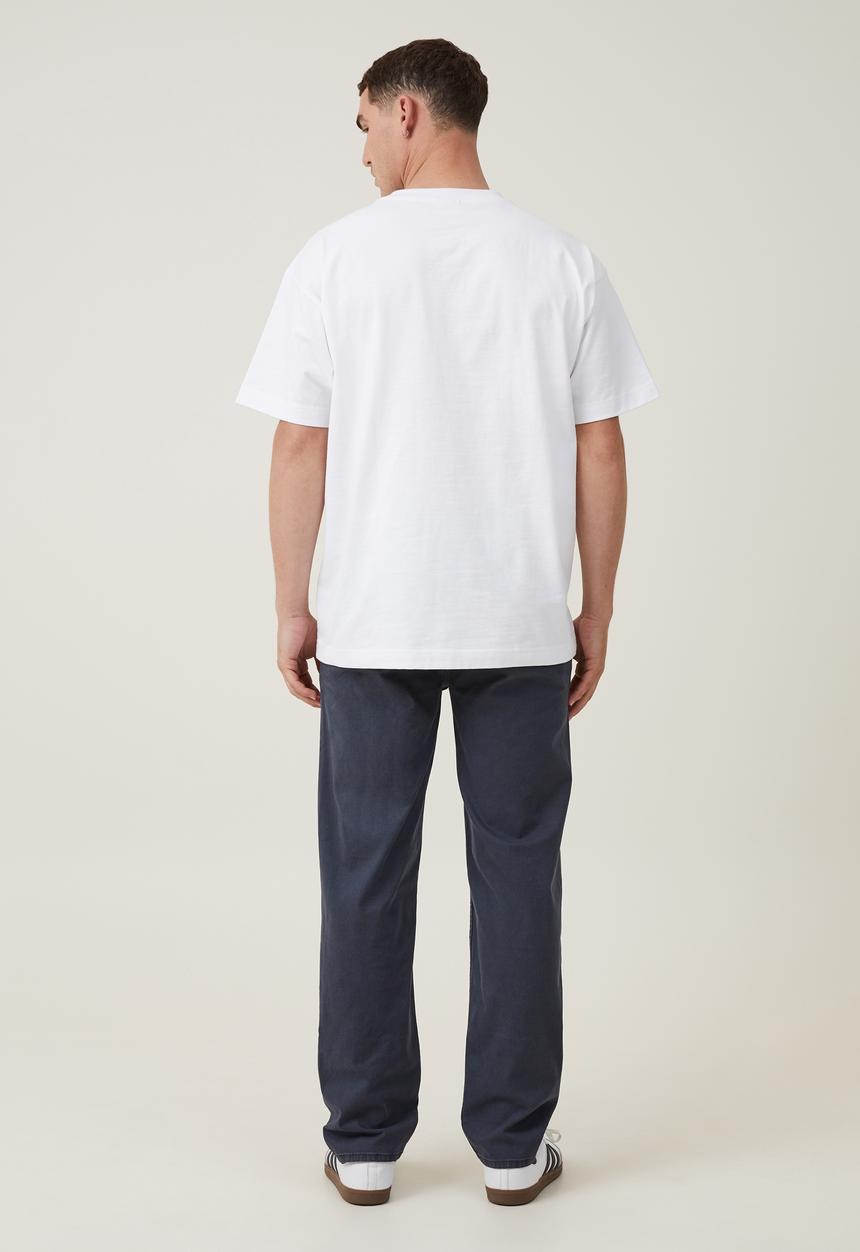 Cotton On - Tapered skinny chino - navy
