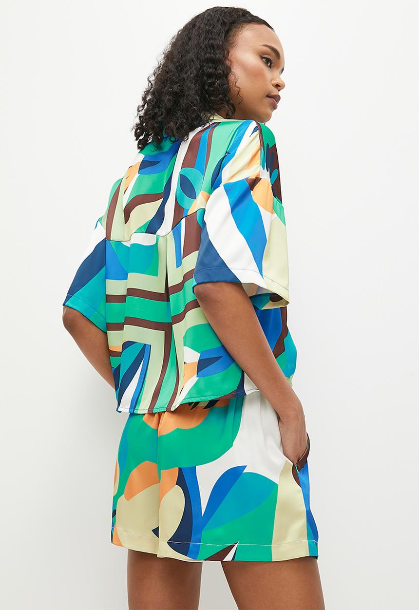 Superbalist - Co-ord printed walk shorts - multi