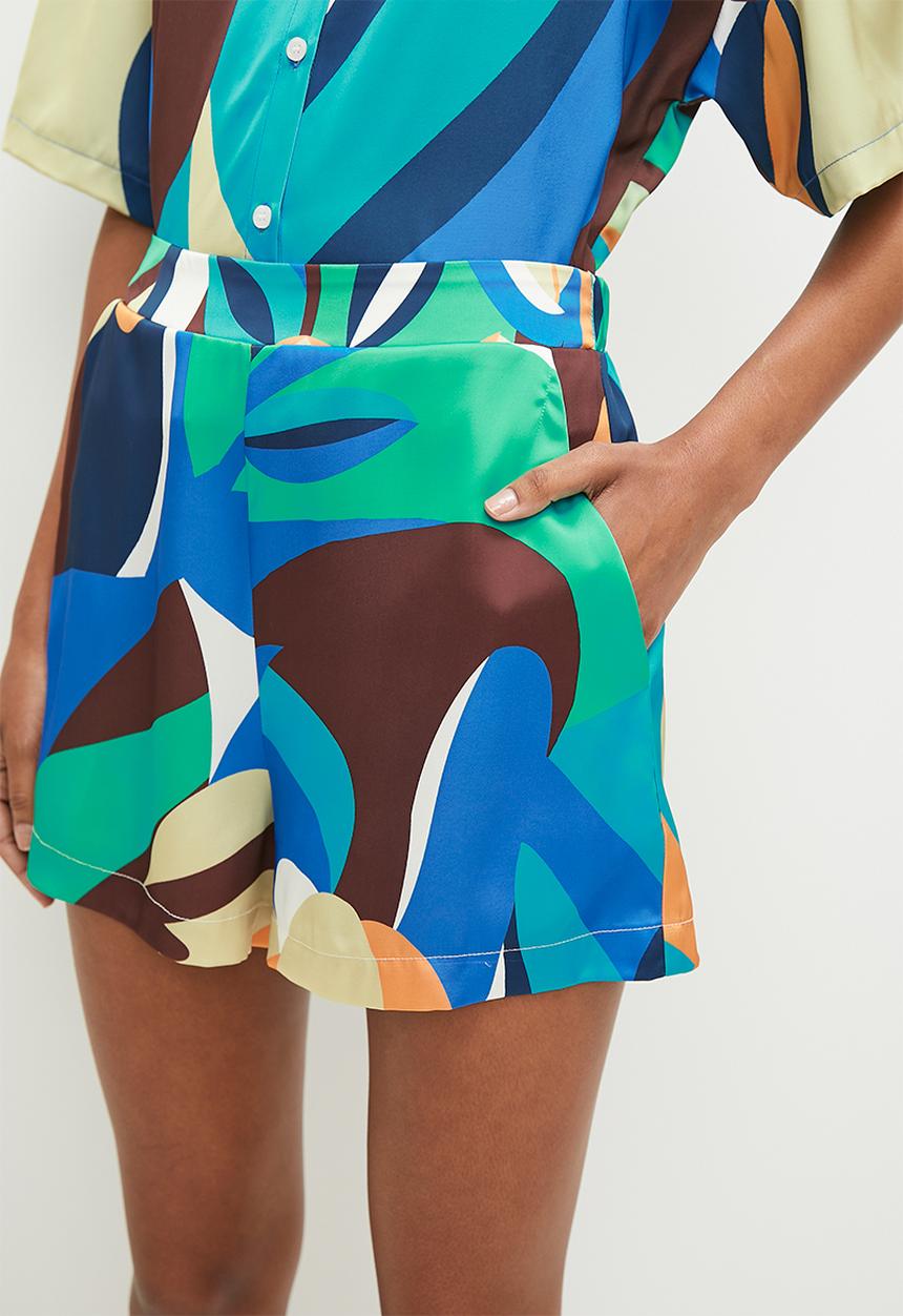 Superbalist - Co-ord printed walk shorts - multi