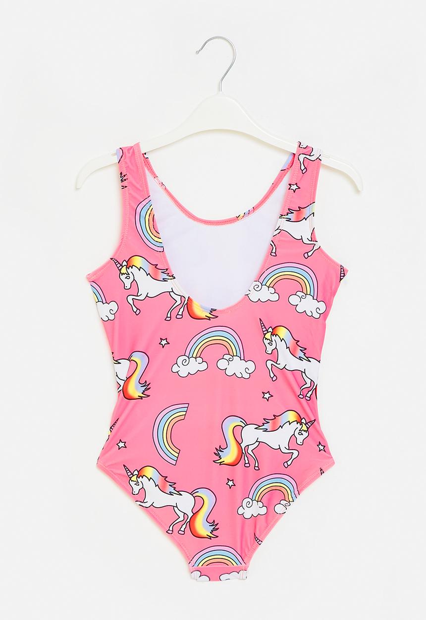 Pop Candy - One piece printed swimsuit - pink