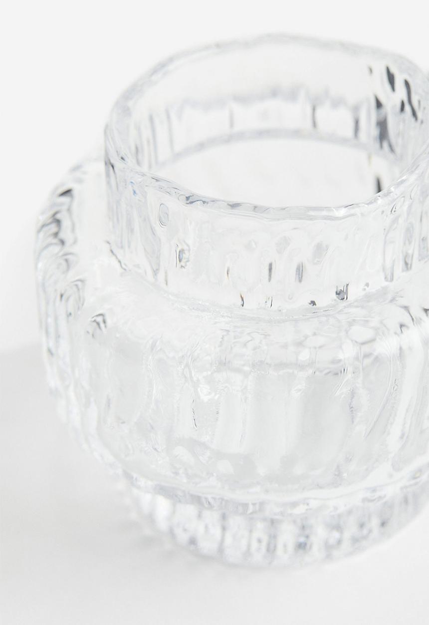 H&M - Small glass vase - transparent
