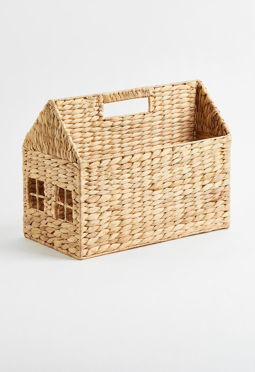 H&M - Braided book storage unit - beige