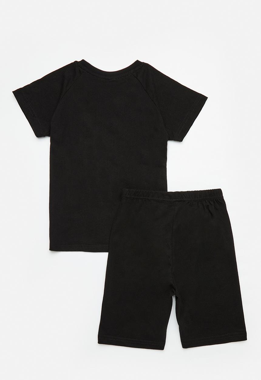 Pop Candy - Printed pj set - black