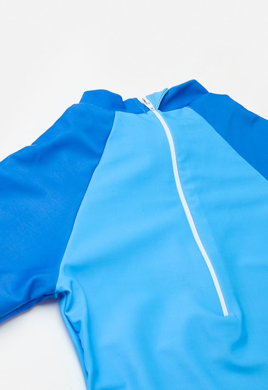 Pop Candy - One piece swimsuit and cap set - blue