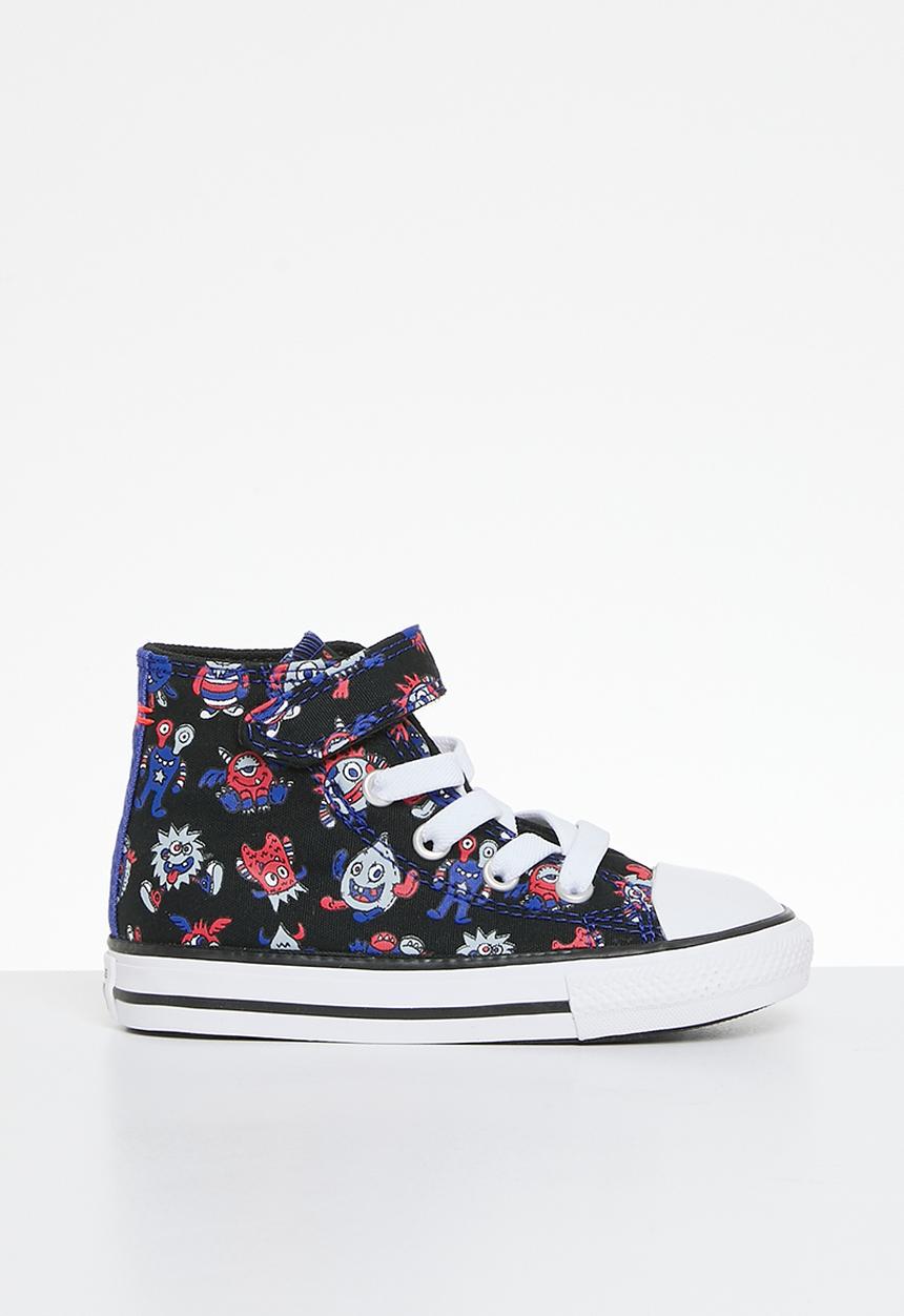 Converse - Chuck taylor all star 1v - black/blue flame/white