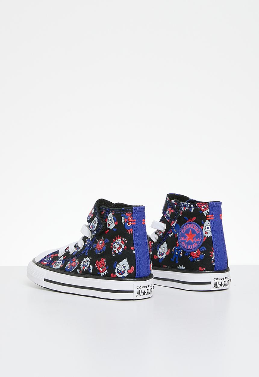 Converse - Chuck taylor all star 1v - black/blue flame/white