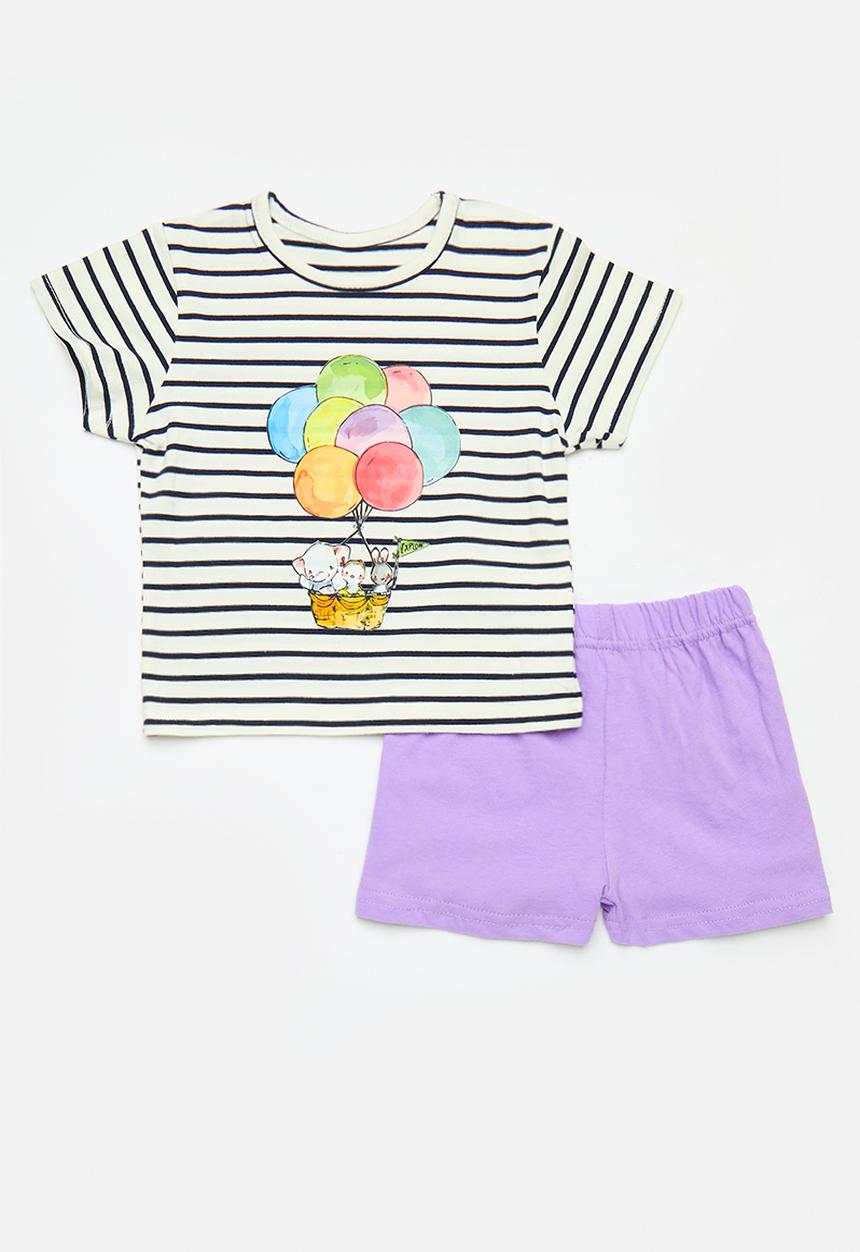 Pop Candy - Striped set - multi 