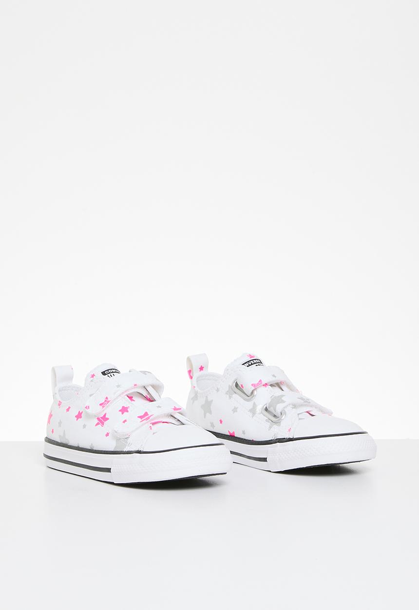 Converse - Chuck taylor all star 2v - white/prime pink/white