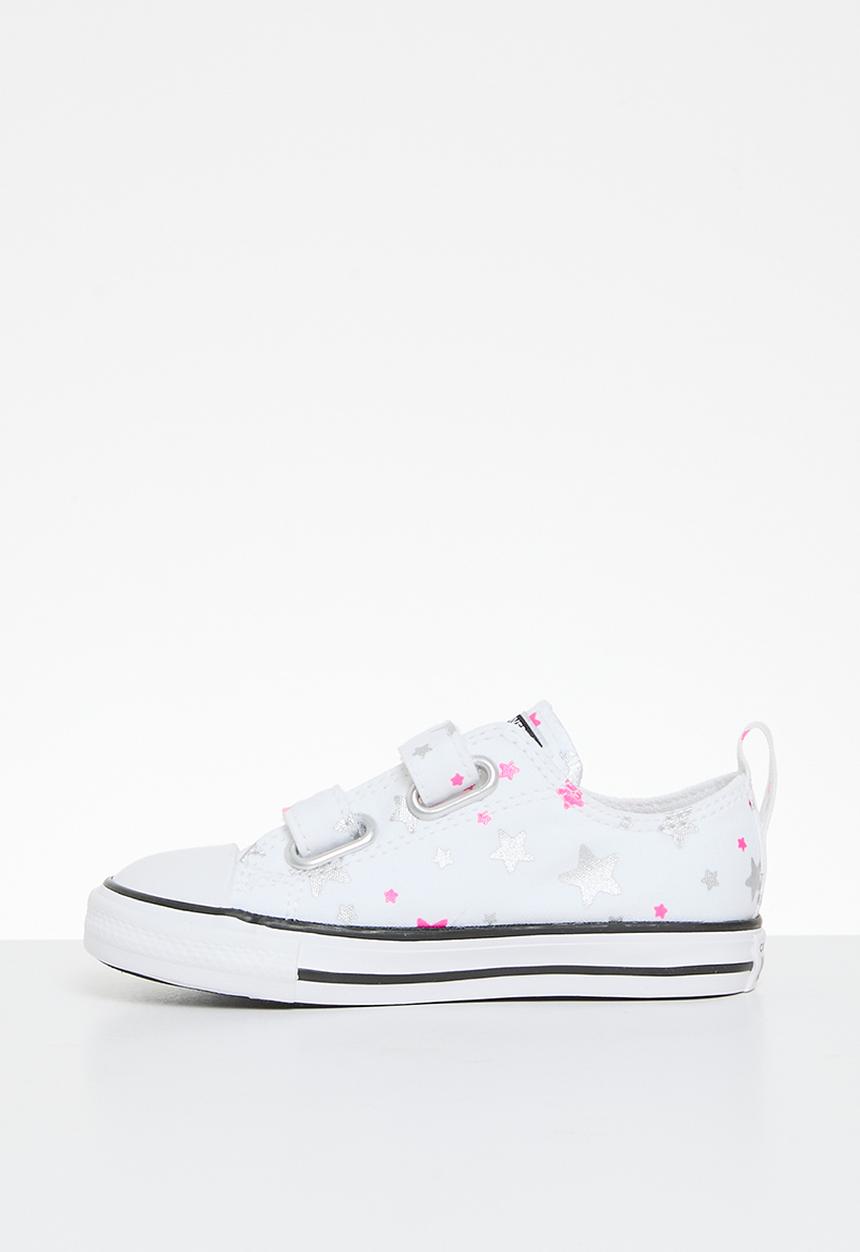 Converse - Chuck taylor all star 2v - white/prime pink/white