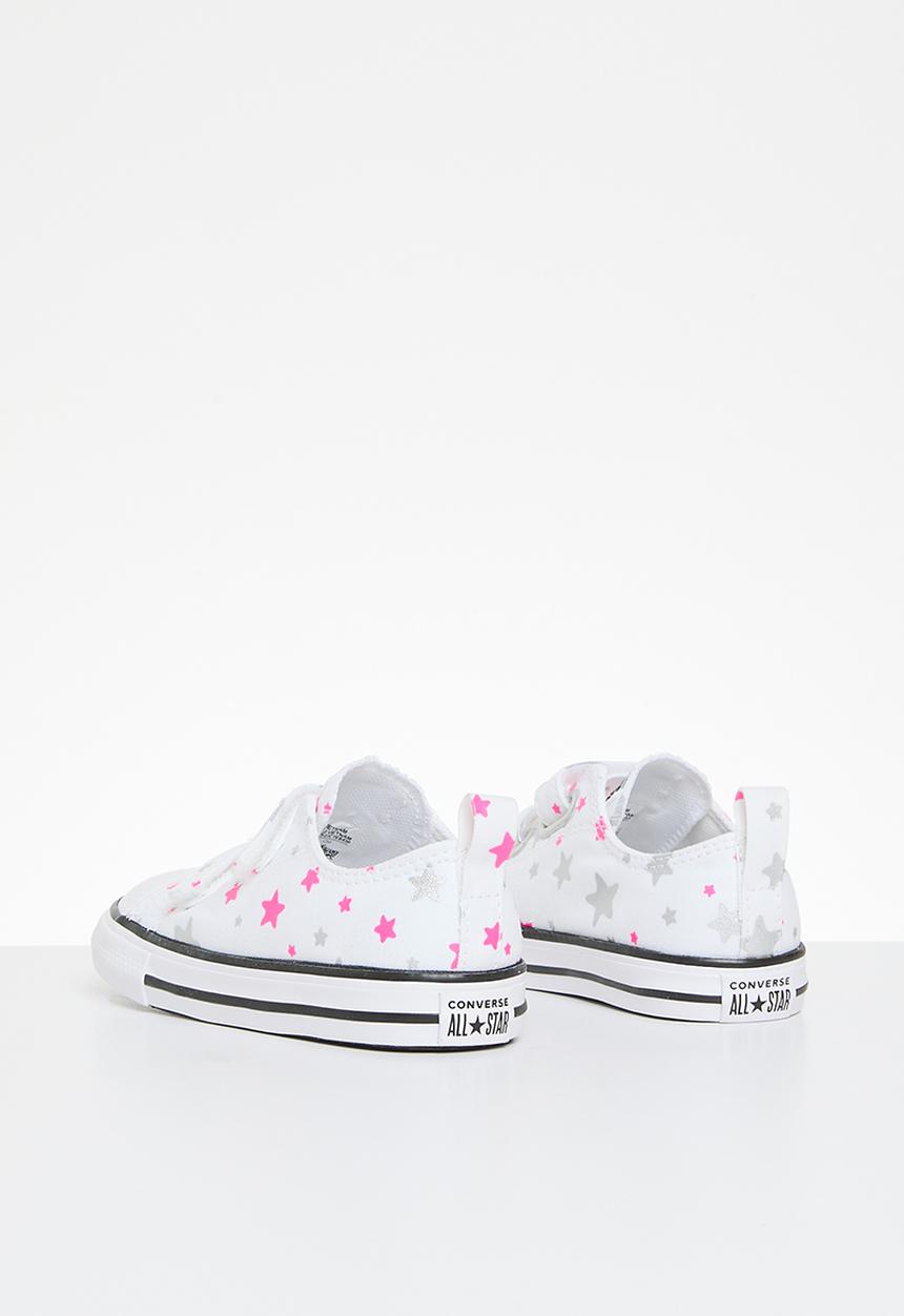 Converse - Chuck taylor all star 2v - white/prime pink/white