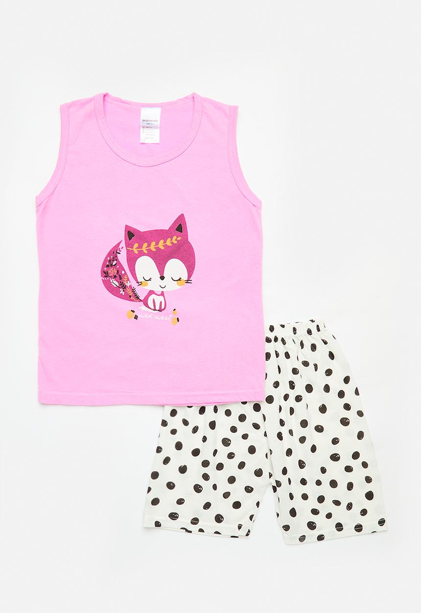 Pop Candy - Printed pj set - purple