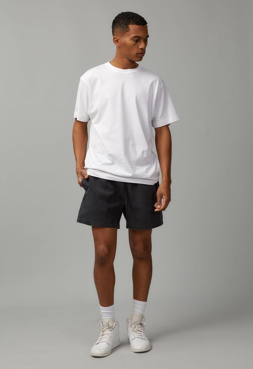 Factorie - The Beach Short - Washed Black