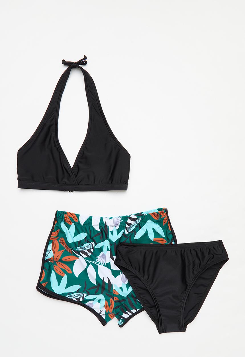 Pop Candy - Girls 3 piece bikini set - multi