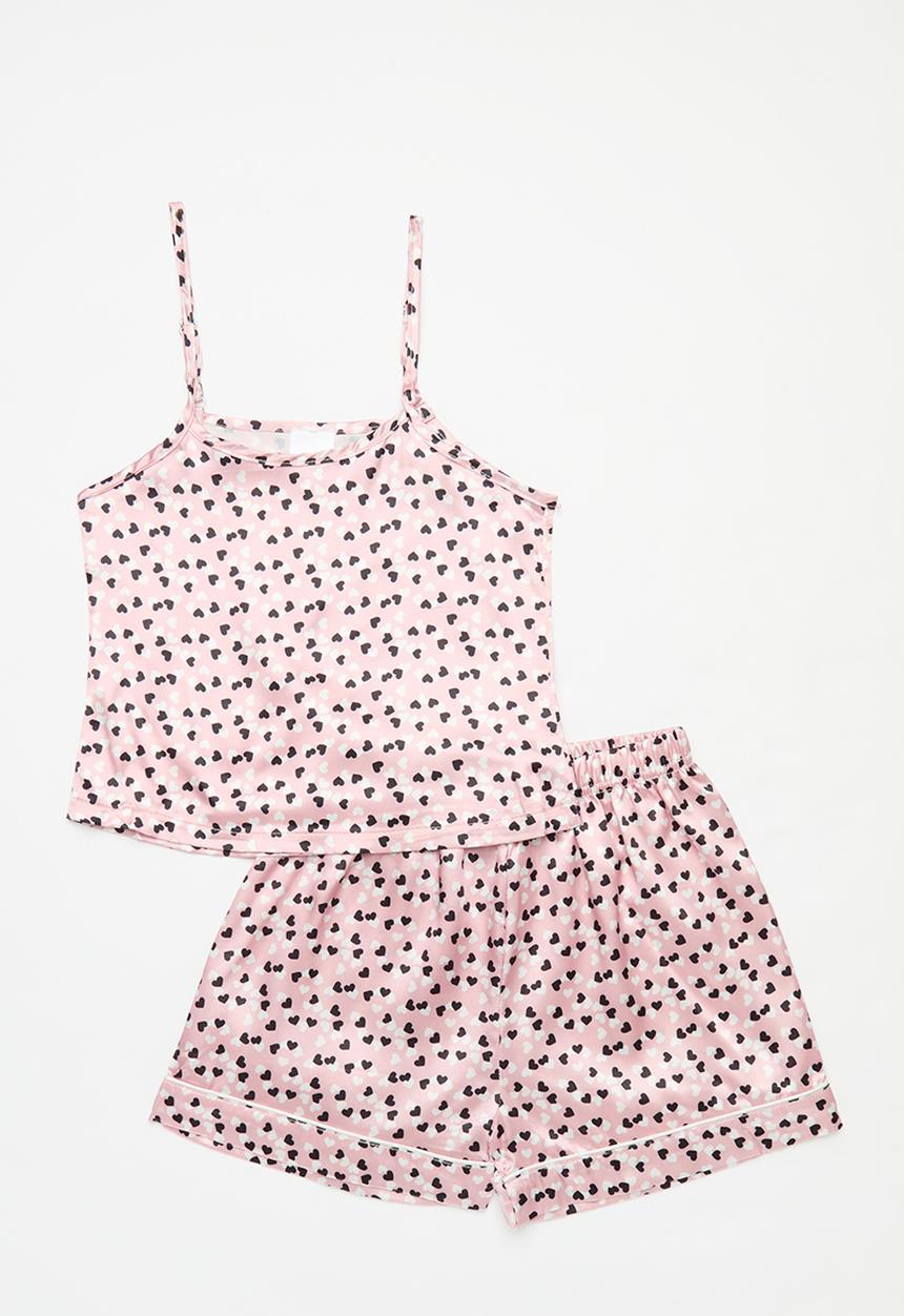 Pop Candy - Printed cami pj set - pink