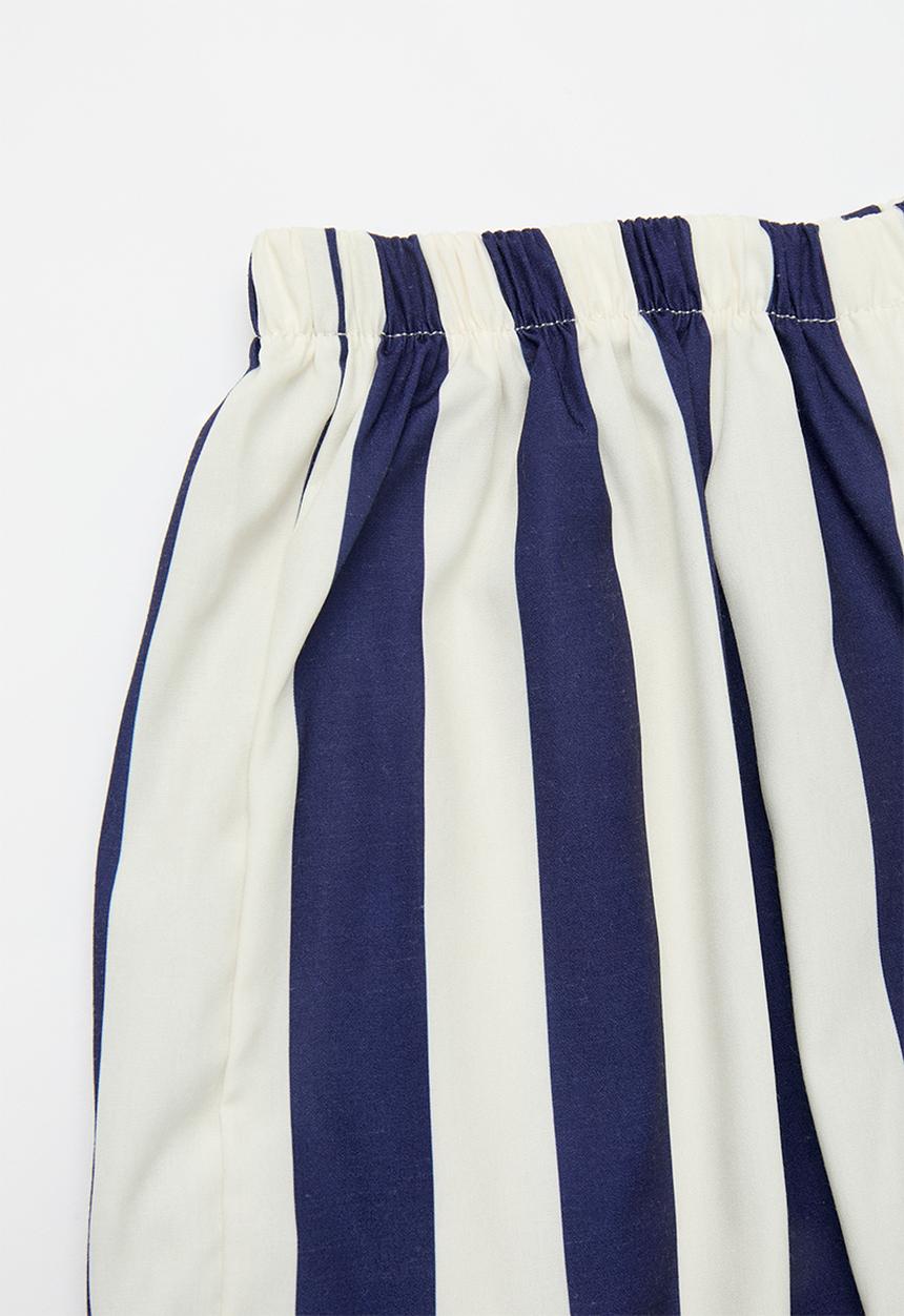Pop Candy - Girls top & short set - blue & white