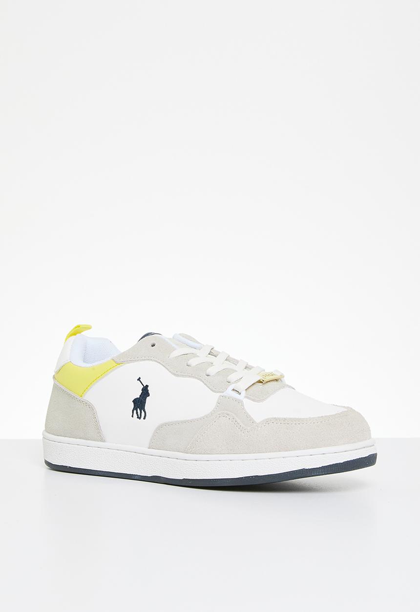 POLO - Combo Colour Outsole Sneaker - White