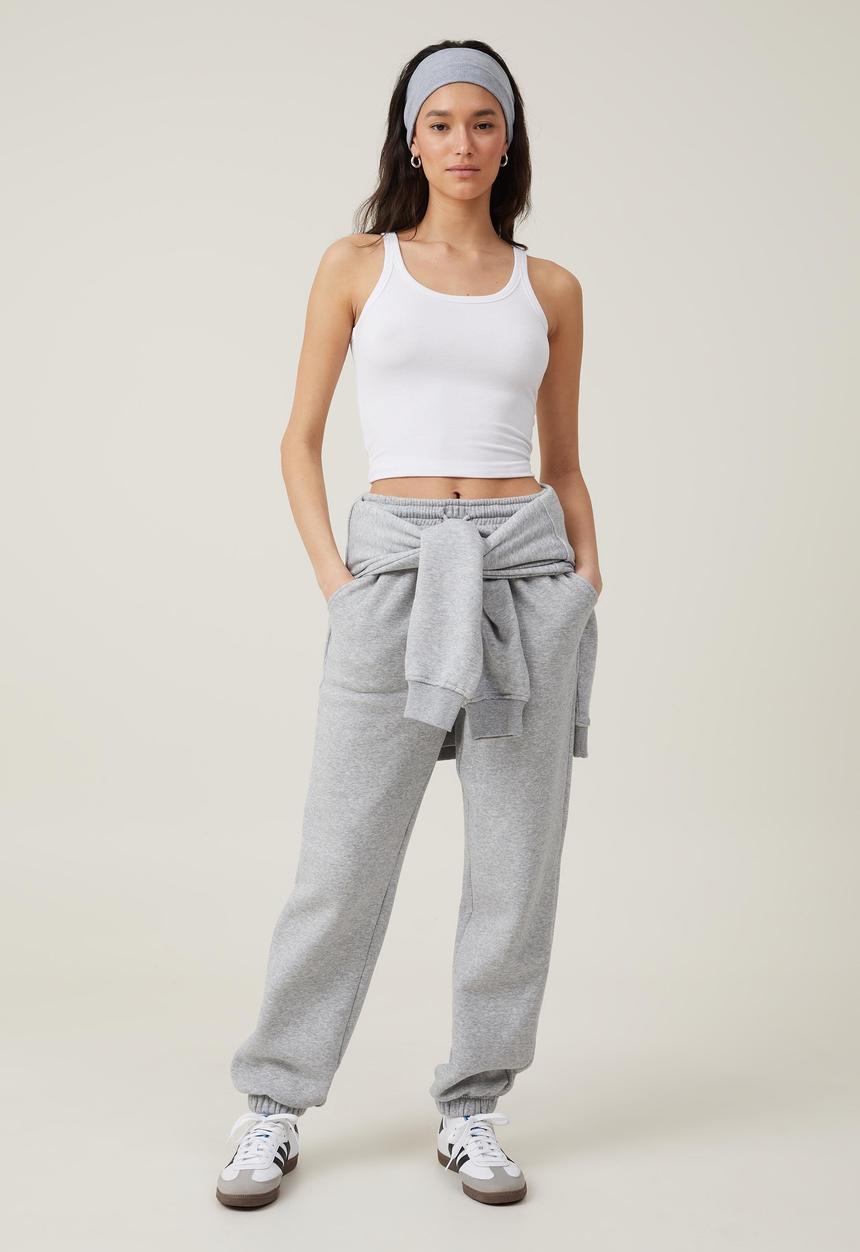 Cotton On - Classic Sweatpant - Grey Marle