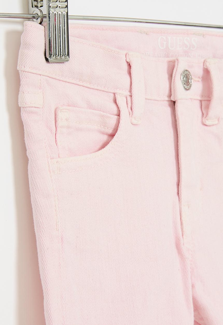 GUESS - Bull denim shorts - ballet pink