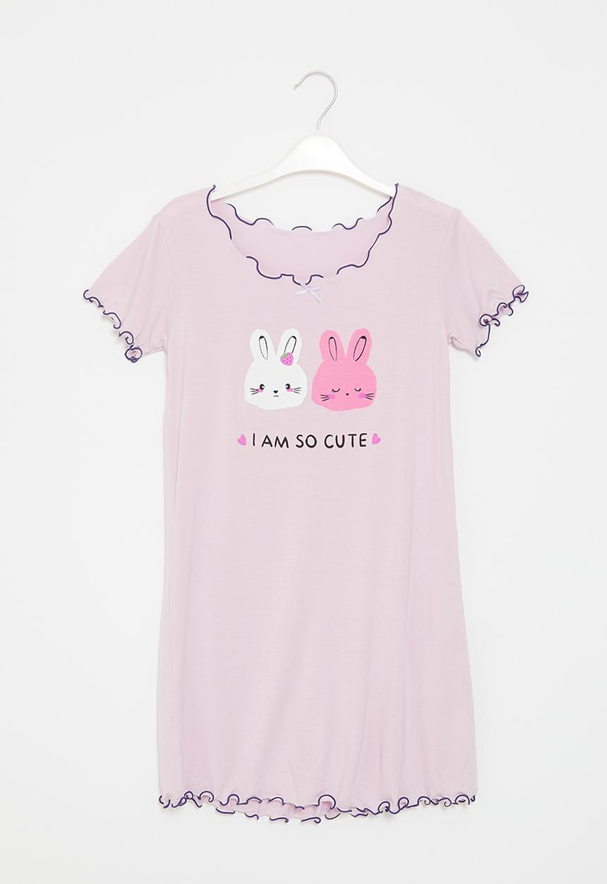 Pop Candy - Printed night dress - pink
