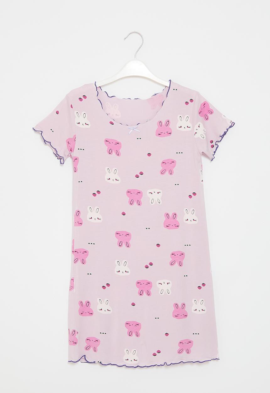 Pop Candy - Aop night dress - pink